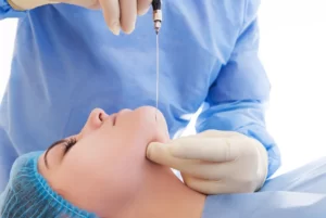 Vaser chin liposuction procedure